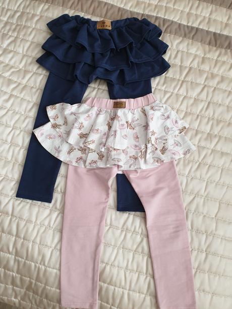 Suknoleginy even ruzove, zuppa modre, 116