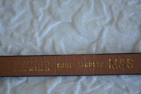 M&s - opasok tmavo modrý, 100cm, marks & spencer