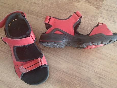 Ecco -  kožené sandále v.33, ecco,33