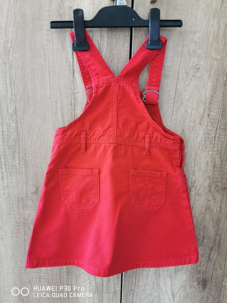 Dievčenská rifľová suknička, h&m,98