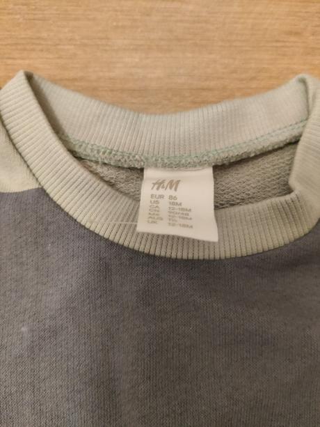 Nová mikina, h&m,86