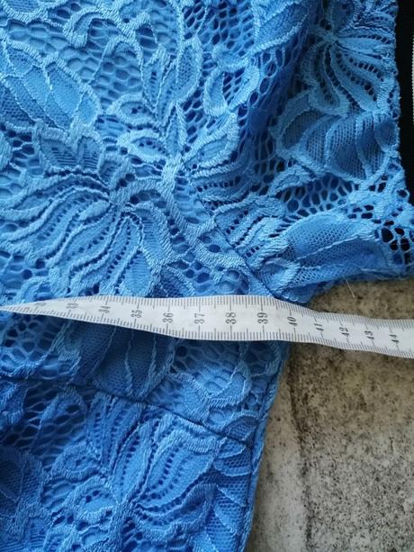 Čipkované šaty amisu,v36-38, amisu,36