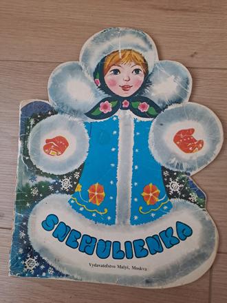 Snehulienka - stará retro knižka, 