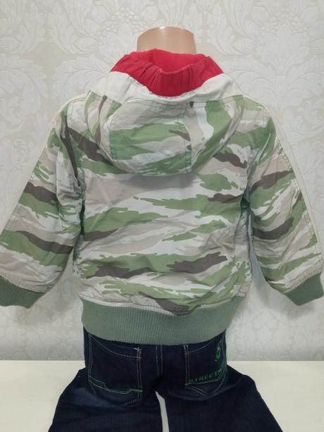 Chlapčenská obojstranná vetrovka, 92