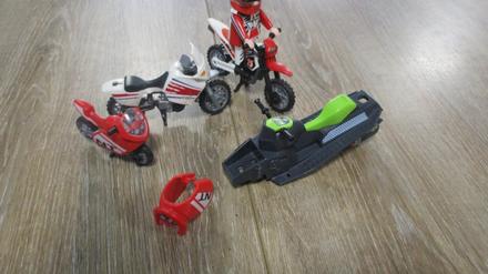 Motorka figúrkou  playmobil, 