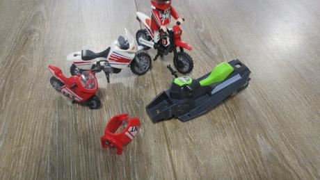 Motorka figúrkou  playmobil, 