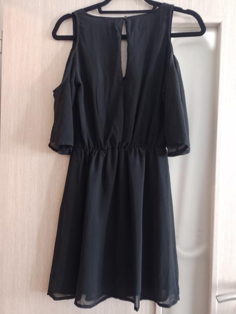 Čierne šaty, h&m,xs