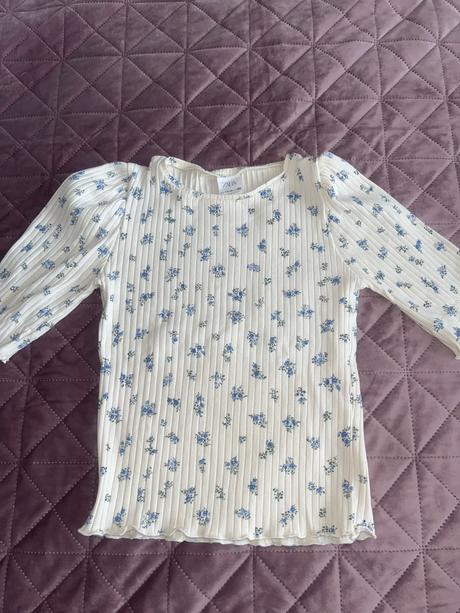 152 zara 3/4 rukávy tričko, zara,152