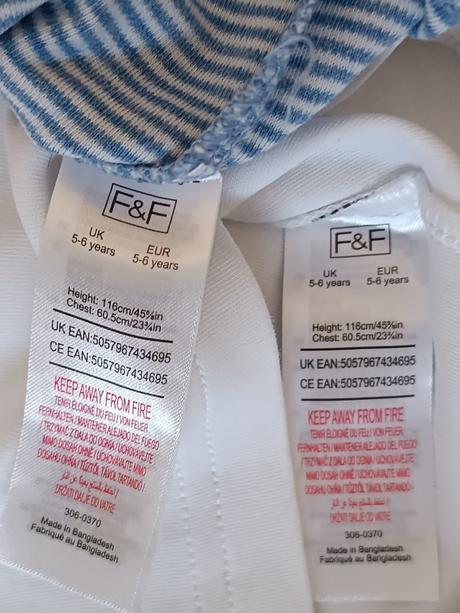 2x tielko, f&f,116