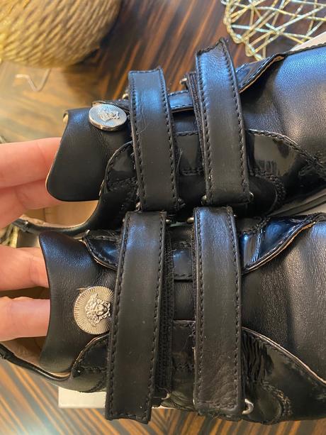 Kožené poltopánky versace, versace,33