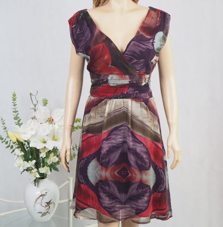 Kvalitné hodvábne šaty stockh lm, 44