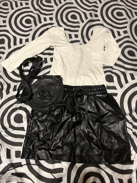 Trio-kabelka,sukňa,body, s