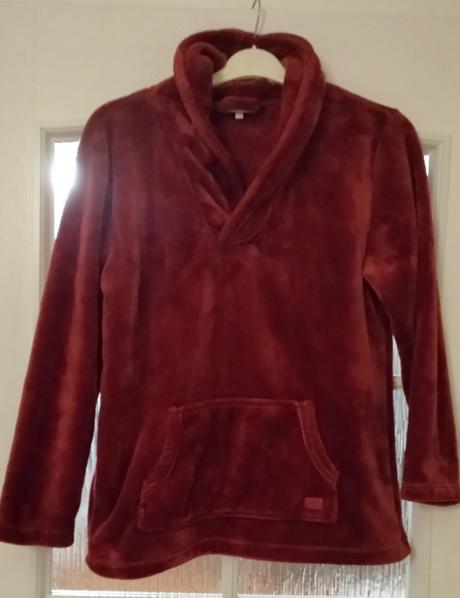 Huňatá domáca mikina, l