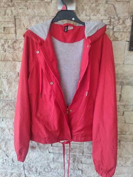 Podšitá prechodná bunda, h&m,36