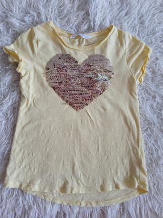 Dievčenské tričko, h&m,122