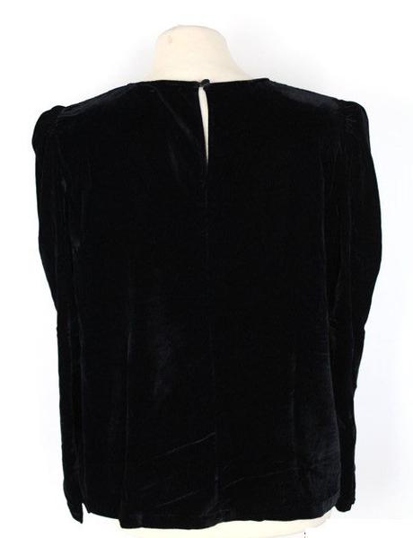 Dámske zamatové tričko next, veľ. 40, next,m