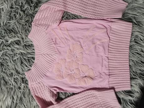 Ružový pulover, xs