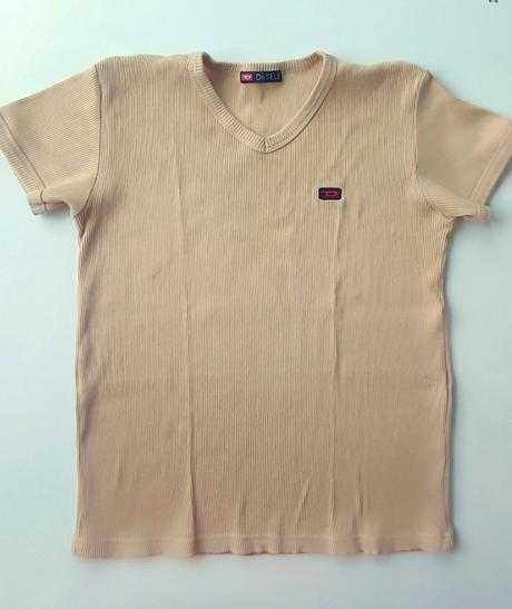 Vrúbkové tričko, s