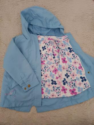 Prechodná bundička s flisovou mikinou vek.98/104, 98