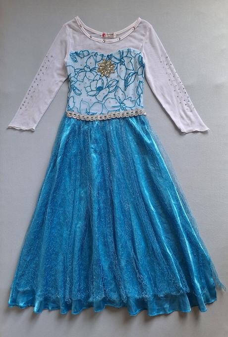 Ľadová kráľovná / elsa kostým veľ.128-140,