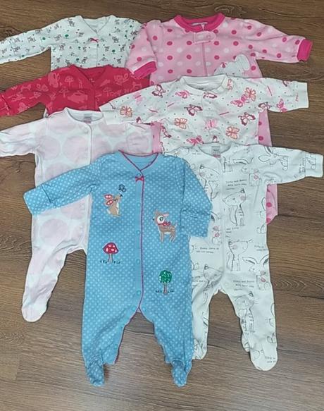 Pyžamká / dupačky 0-3m, next,62