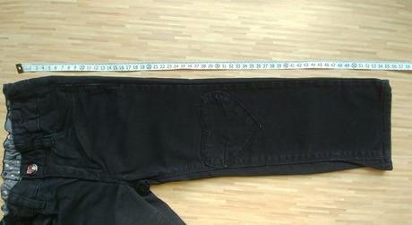 Riflicky so srdieckami na kolenach, h&m,98