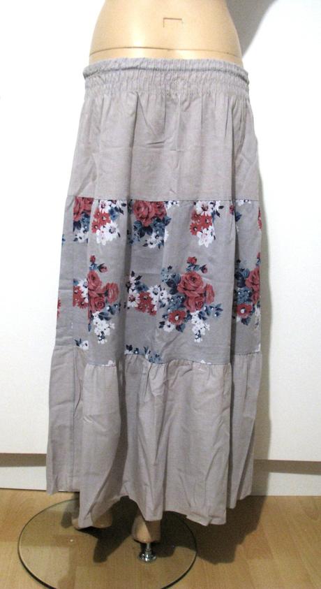 Dlhá sivá letná sukňa, 
