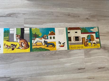 Staré retro detské repolero náš dvor 1973,