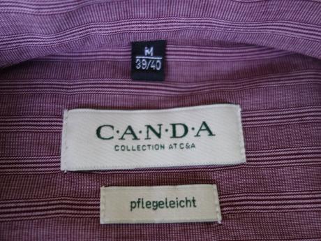 2 pánske košele veľ. 39/40/m, tcm a canda, m
