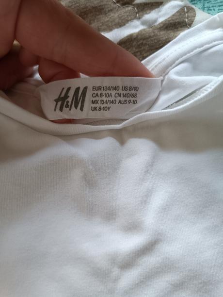 Top s motívom jednorožca, h&m,134