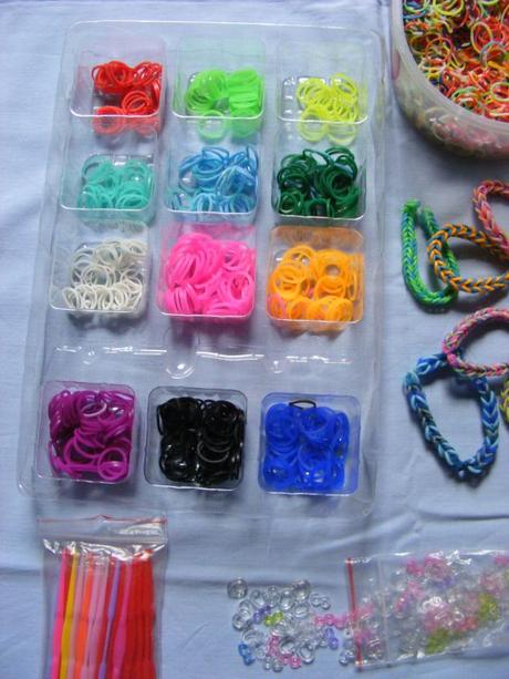 Gumičky na výrobu náramkov, 