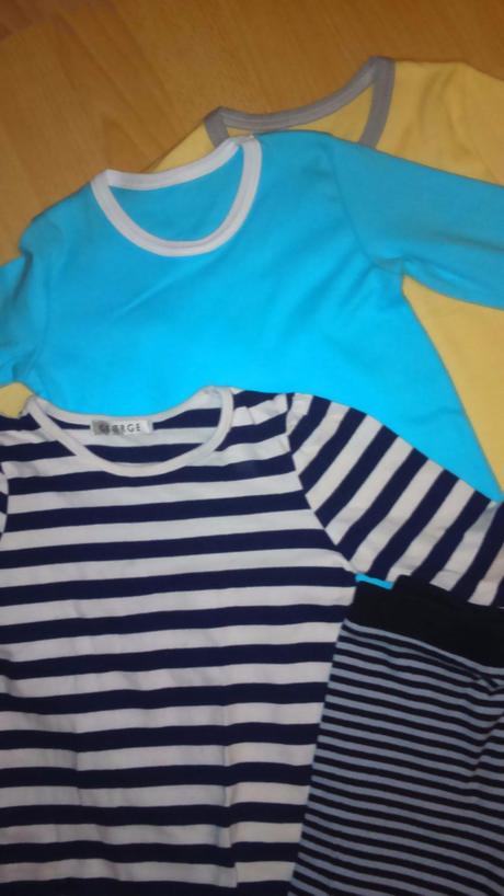 Páskované pyžamko, marks & spencer,104