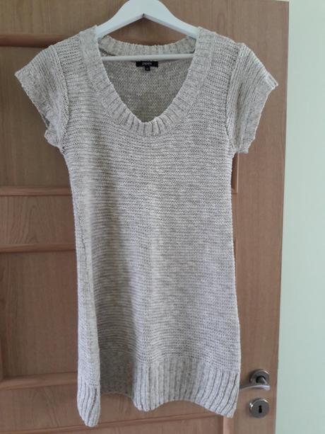 Predĺžený svetrík, šaty m, papaya,m