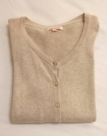 Béžový crop svetrík, bluezoo,164