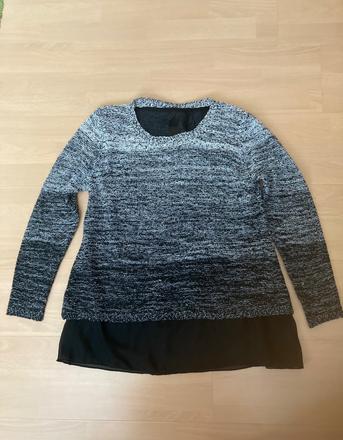 Dámsky sveter, vzadu mašličky, l/xl, l