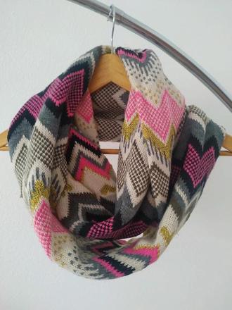 Hrubý pletený šál, 