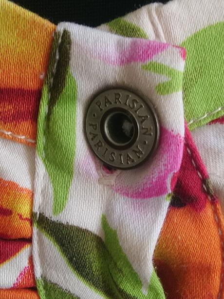 Farebný elastický crop top na ramienka, parisian, xs