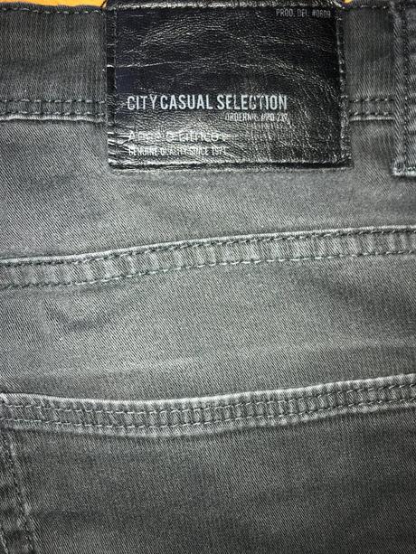 Tmavosivé nohavice - pánske, 34