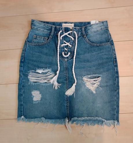 Rifľová sukňa, reserved,xs