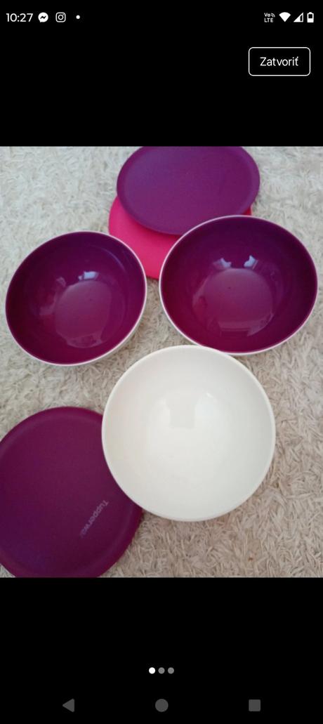 Tupperware misky allegra, 