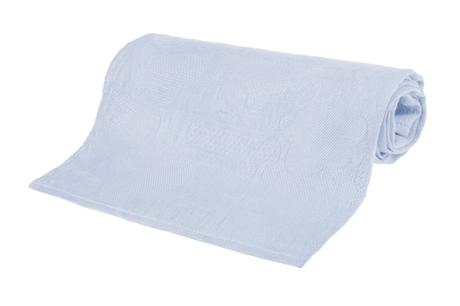 Bocioland  bambusová plienka 75x75cm oblaky modré, 