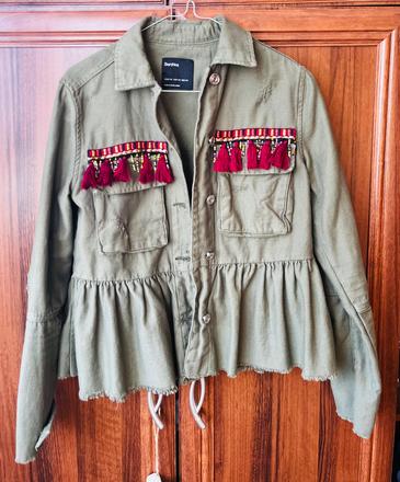 Army bunda bershka, bershka,xs