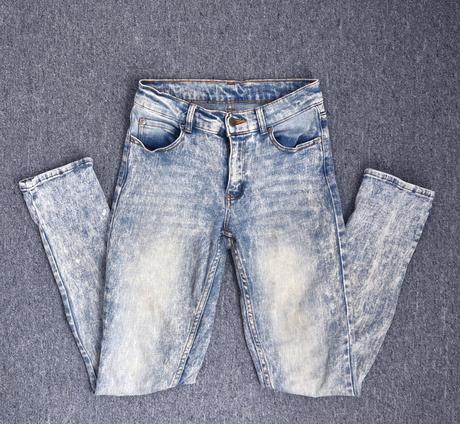 Cheap monday svetlomodre slim fit rifle xs/s pc 60, s