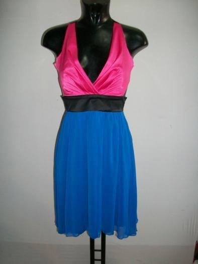 Modro-ruzove saty, m