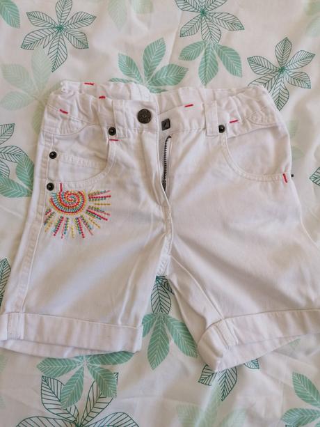 Krátke nohavice s výšivkou, nkd,116