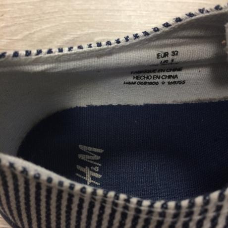 Tenisky letné chlapčenské h&m č.32, vd -20,3cm, h&m,32