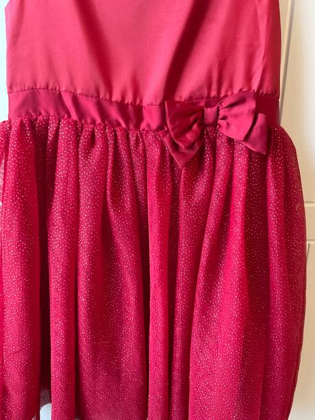 Červené šaty značky h&m, h&m,134