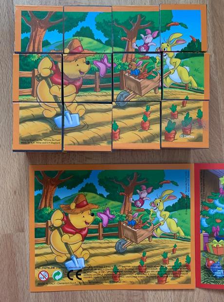 Clementoni kocky macko pu 12ks, 