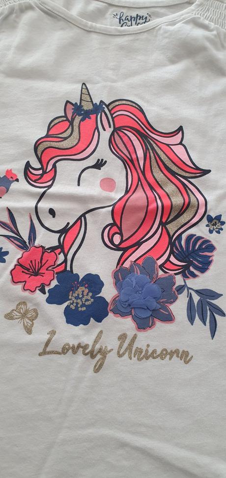 Tričko / tielko unicorn, c&a,134