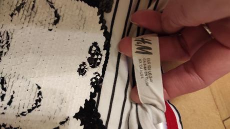 Premieňanie tričko, h&m,104